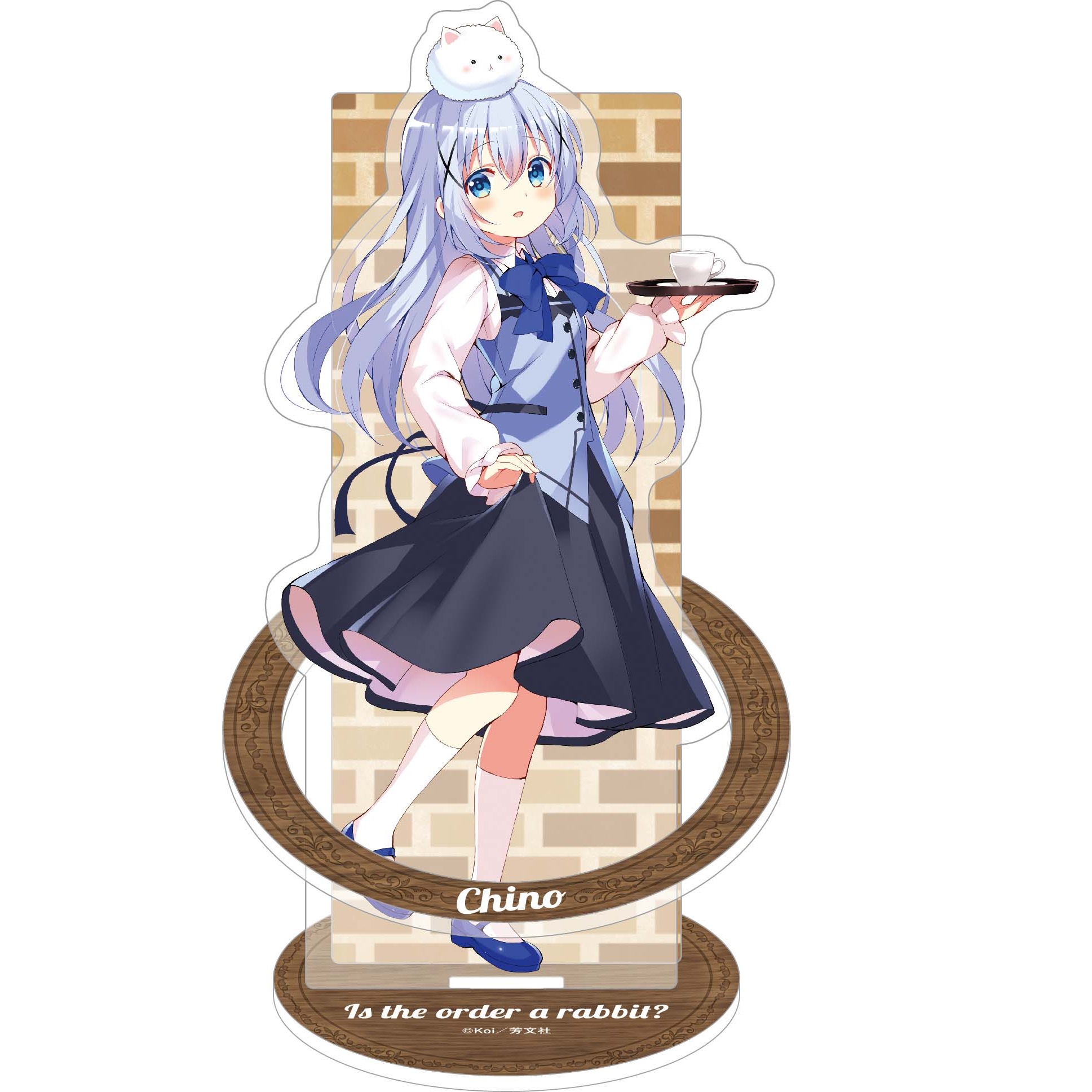 【美品】ごちうさ チノ アクリルスタンド ご注文はうさぎですか？展 限定グッズ